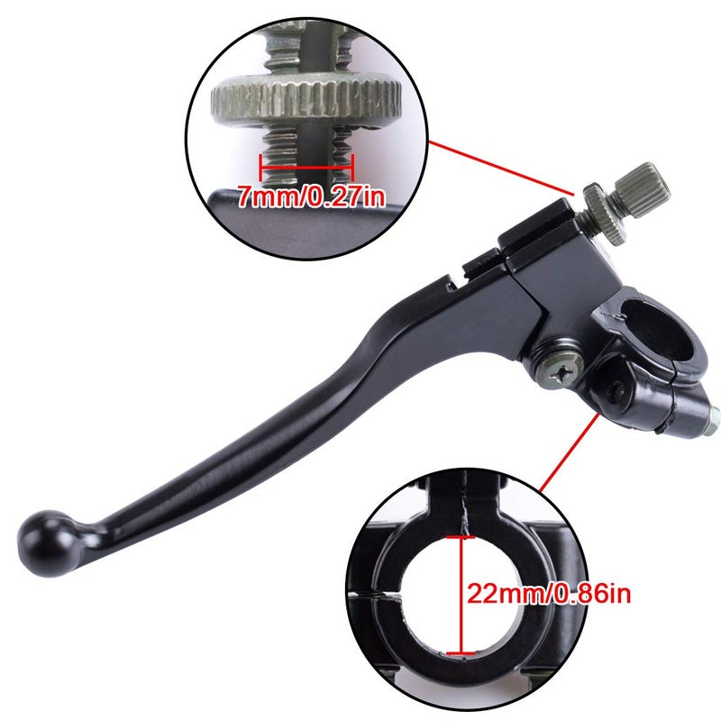 MRELC 7/8"" Left 22mm Clutch Brake Handle Lever Perch - Image 5